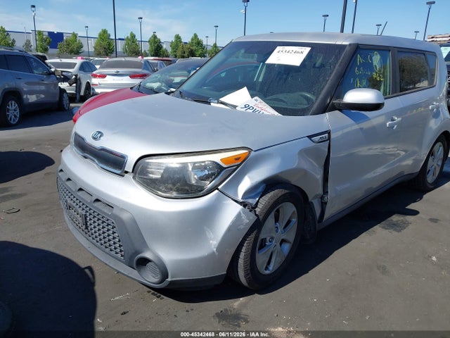 2016 Kia Soul მანქანა იყიდება აუქციონზე, vin: KNDJN2A27G7858813, აუქციონის ნომერი: 45342468
