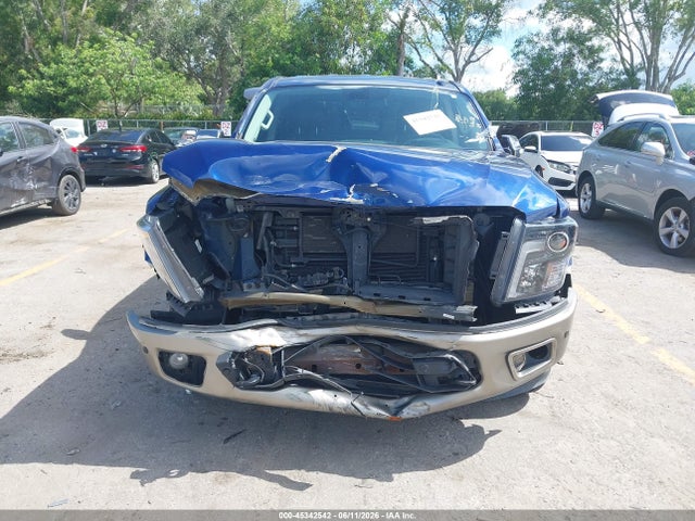 2017 Nissan Titan Platinum Reserve მანქანა იყიდება აუქციონზე, vin: 1N6AA1E61HN571173, აუქციონის ნომერი: 45342542