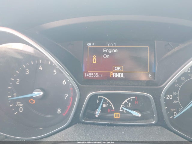 45342579 :رقم المزاد ، 1FADP3F20HL306025 vin ، 2017 Ford Focus Se مزاد بيع
