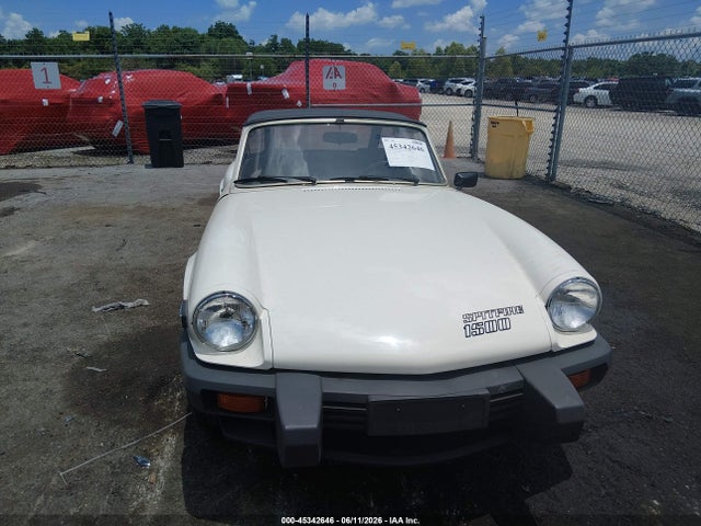 Продаж на аукціоні авто 1979 Triumph Spitfire, vin: FM10084700, номер лоту: 45342646