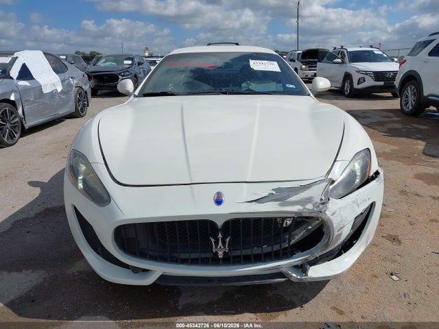 2014 Maserati Granturismo Mc/sport მანქანა იყიდება აუქციონზე, vin: ZAM45VLA3E0109401, აუქციონის ნომერი: 45342726