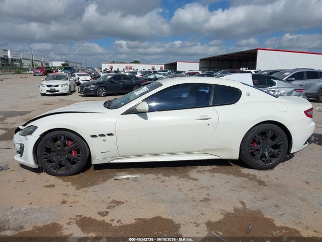 2014 Maserati Granturismo Mc/sport მანქანა იყიდება აუქციონზე, vin: ZAM45VLA3E0109401, აუქციონის ნომერი: 45342726