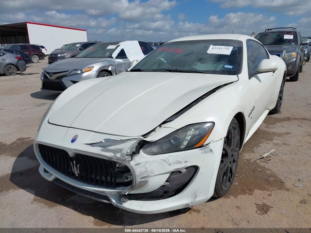 2014 Maserati Granturismo Mc/sport მანქანა იყიდება აუქციონზე, vin: ZAM45VLA3E0109401, აუქციონის ნომერი: 45342726