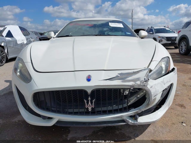 2014 Maserati Granturismo Mc/sport მანქანა იყიდება აუქციონზე, vin: ZAM45VLA3E0109401, აუქციონის ნომერი: 45342726