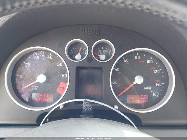 2003 Audi Tt 1.8l მანქანა იყიდება აუქციონზე, vin: TRUSC28N931016990, აუქციონის ნომერი: 45342729