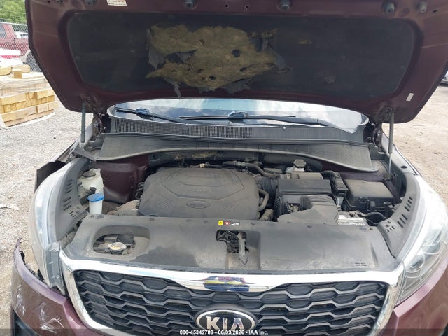 Auction sale of the 2019 Kia Sorento 3.3l Lx, vin: 5XYPG4A53KG457121, lot number: 45342789