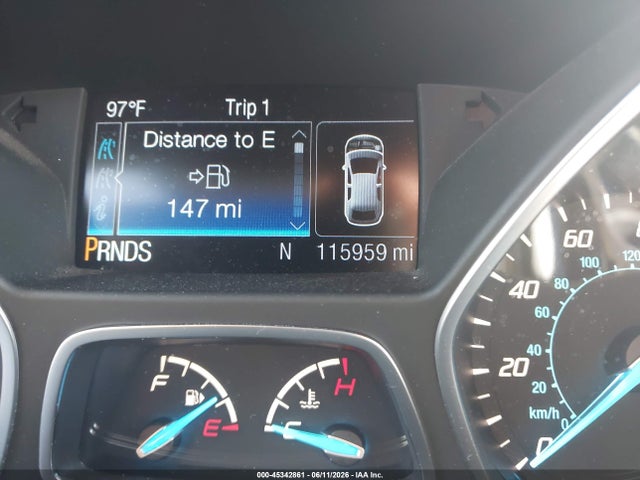 45342861 :رقم المزاد ، 1FMCU9JX8GUB10004 vin ، 2016 Ford Escape Titanium مزاد بيع