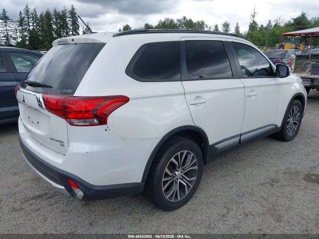 45342892 :رقم المزاد ، JA4AZ3A31GZ013876 vin ، 2016 Mitsubishi Outlander Es/se/sel مزاد بيع