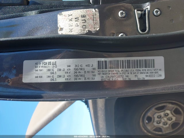 Aukcja sprzedaży 2015 Jeep Patriot Sport, vin: 1C4NJPBA7FD285752, numer aukcji: 45342908