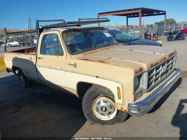 Aukcja sprzedaży 1977 Chevrolet C20, vin: CCL247Z220300, numer aukcji: 45343043