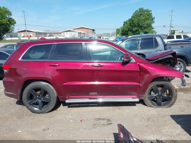 Aukcja sprzedaży 2016 Jeep Grand Cherokee High Altitude, vin: 1C4RJECG1GC400121, numer aukcji: 45343059