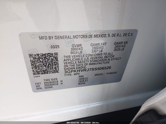 Honda Prologue Ex 2025 3GPKHVRJ7SS506526 Image 9