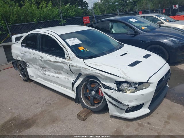 2010 Mitsubishi Lancer Evolution Se მანქანა იყიდება აუქციონზე, vin: JA32W6FVXAU034002, აუქციონის ნომერი: 45343101
