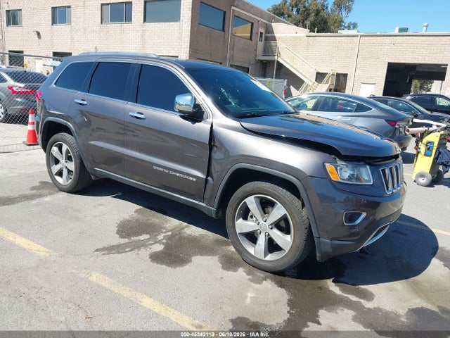 45343119 :رقم المزاد ، 1C4RJFBG8FC840844 vin ، 2015 Jeep Grand Cherokee Limited مزاد بيع