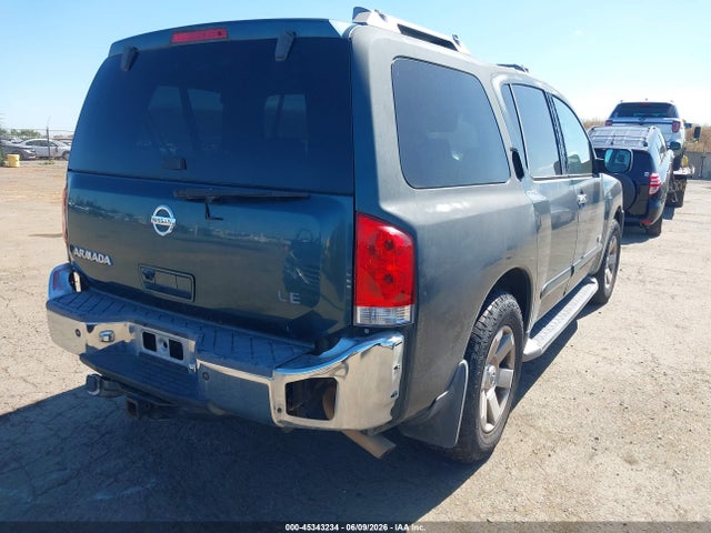Продажа на аукционе авто 2005 Nissan Armada Le, vin: 5N1AA08B45N705705, номер лота: 45343234