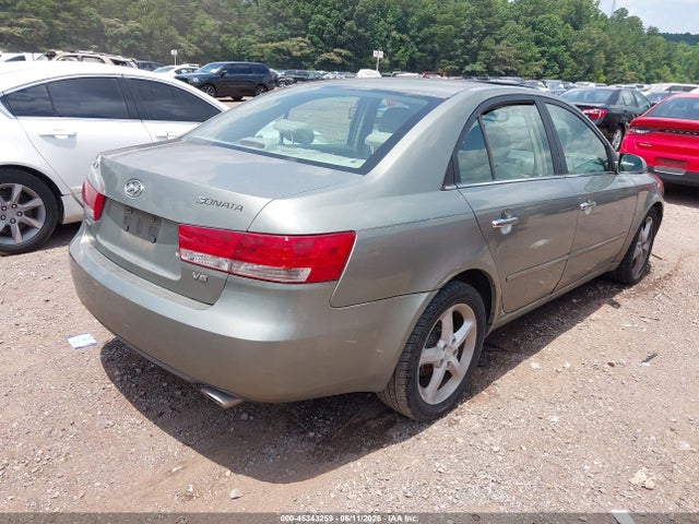 2007 Hyundai Sonata Limited/limited W/xm/se/se W/xm მანქანა იყიდება აუქციონზე, vin: 5NPEU46F27H192547, აუქციონის ნომერი: 45343259