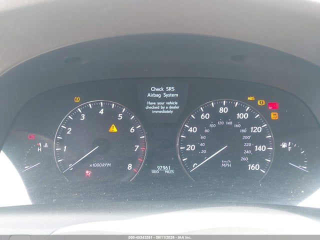 Продаж на аукціоні авто 2011 Lexus Ls 460, vin: JTHBL5EFXB5102081, номер лоту: 45343261