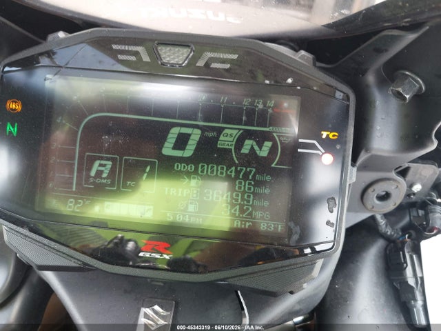 2023 Suzuki Gsx-r1000 R მანქანა იყიდება აუქციონზე, vin: JS1DM11M4P7100126, აუქციონის ნომერი: 45343319