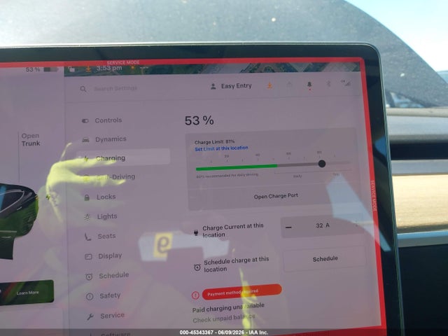 45343367 :رقم المزاد ، 5YJ3E1EA6KF306100 vin ، 2019 Tesla Model 3 Long Range/mid Range/standard Range/standard Range Plus مزاد بيع