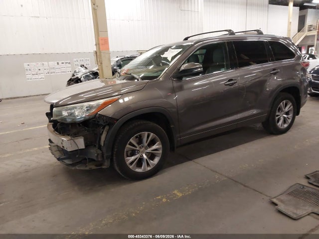Toyota Highlander Xle V6 2015 5TDJKRFH8FS158513 Image 2