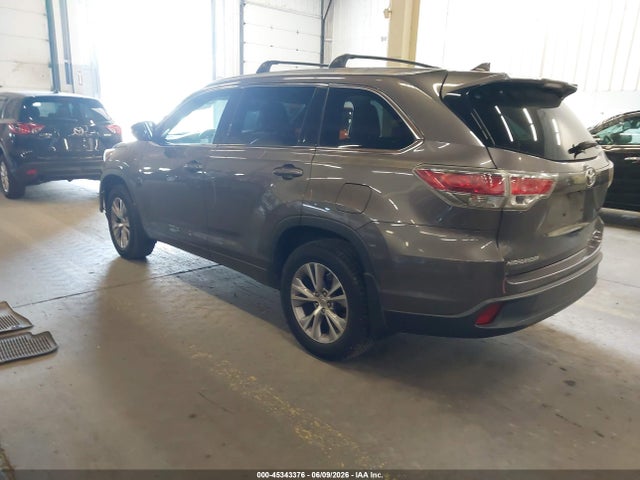 Toyota Highlander Xle V6 2015 5TDJKRFH8FS158513 Image 3