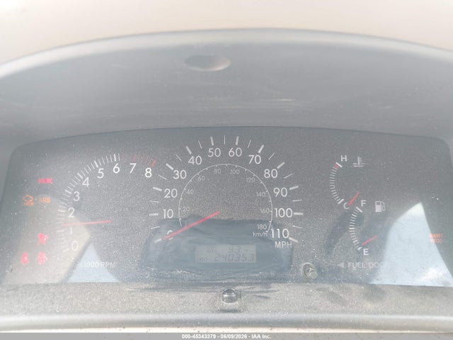 2005 Toyota Corolla Le მანქანა იყიდება აუქციონზე, vin: 1NXBR30E05Z396826, აუქციონის ნომერი: 45343379