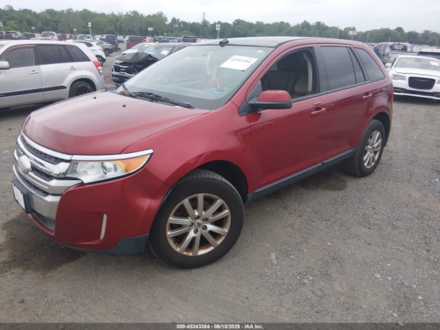 45343384 :رقم المزاد ، 2FMDK4JC9DBA62301 vin ، 2013 Ford Edge Sel مزاد بيع