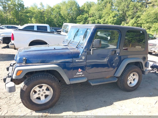 Продажа на аукционе авто 2005 Jeep Wrangler Sport, vin: 1J4FA49S35P348080, номер лота: 45343394