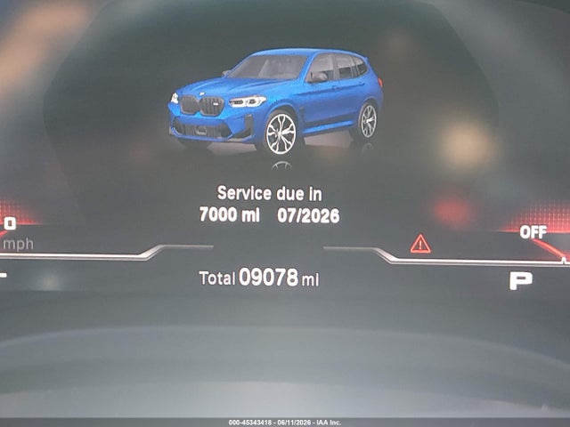 Aukcja sprzedaży 2024 Bmw X3 M, vin: 5YM13EC03R9X22521, numer aukcji: 45343418