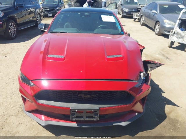 45343452 :رقم المزاد ، 1FA6P8TH4M5114104 vin ، 2021 Ford Mustang Ecoboost Fastback مزاد بيع