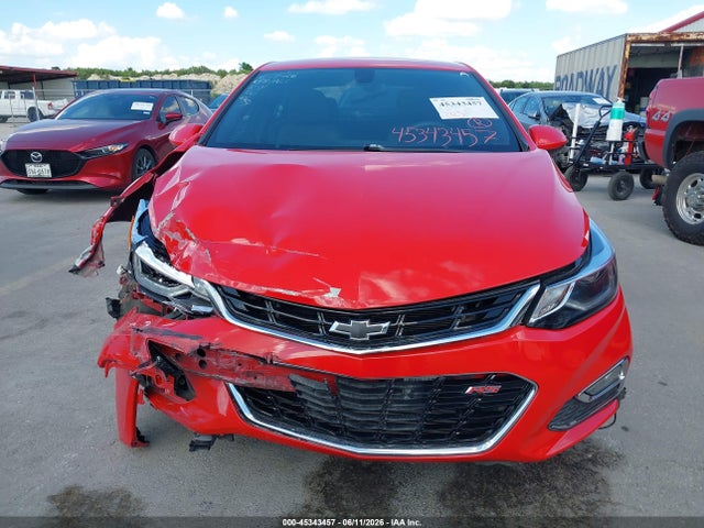 Aukcja sprzedaży 2017 Chevrolet Cruze Lt Auto, vin: 1G1BE5SM6H7116144, numer aukcji: 45343457