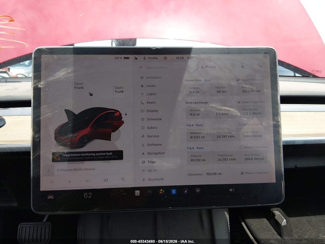 Aukcja sprzedaży 2022 Tesla Model 3 Rear-wheel Drive, vin: 5YJ3E1EA2NF190656, numer aukcji: 45343480