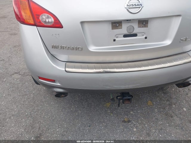 2010 Nissan Murano Sl მანქანა იყიდება აუქციონზე, vin: JN8AZ1MW2AW110209, აუქციონის ნომერი: 45343495