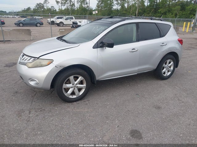 2010 Nissan Murano Sl მანქანა იყიდება აუქციონზე, vin: JN8AZ1MW2AW110209, აუქციონის ნომერი: 45343495
