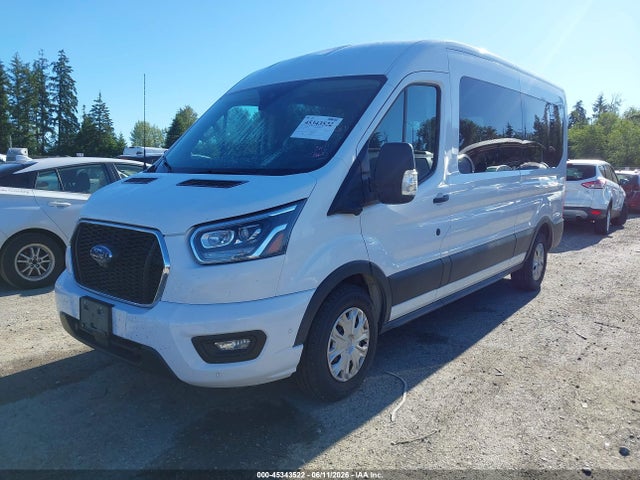 45343522 :رقم المزاد ، 1FBAX2C83PKB36185 vin ، 2023 Ford Transit-350 Passenger Van Xlt مزاد بيع