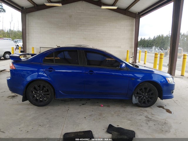 45343587 :رقم المزاد ، JA3AU86U58U022984 vin ، 2008 Mitsubishi Lancer Gts مزاد بيع