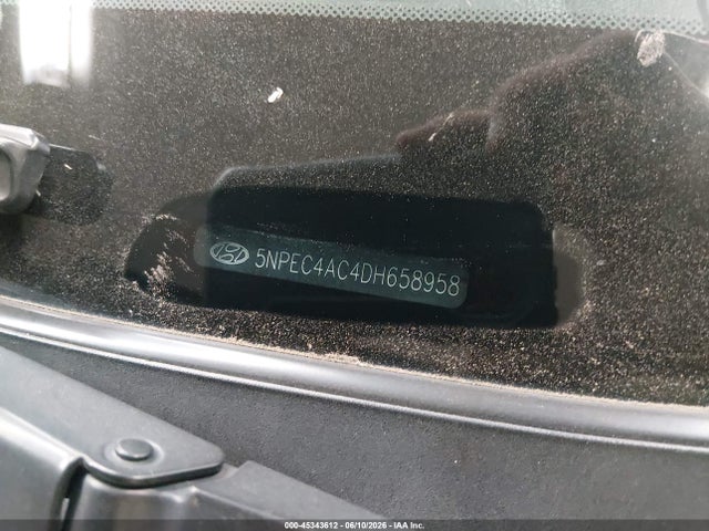 45343612 :رقم المزاد ، 5NPEC4AC4DH658958 vin ، 2013 Hyundai Sonata Limited مزاد بيع