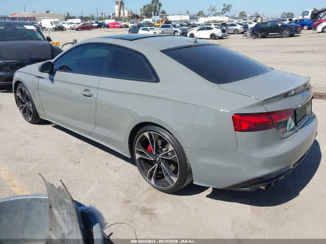 45343623 :رقم المزاد ، WAUP4AF52LA006325 vin ، 2020 Audi S5 Premium Plus Tfsi Quattro Tiptronic مزاد بيع