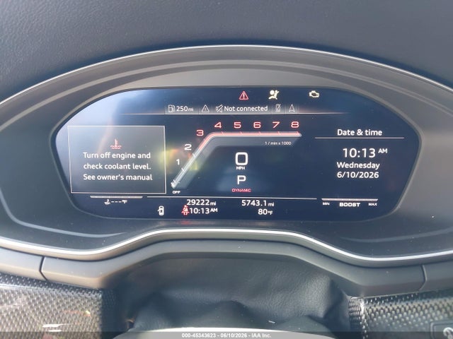 45343623 :رقم المزاد ، WAUP4AF52LA006325 vin ، 2020 Audi S5 Premium Plus Tfsi Quattro Tiptronic مزاد بيع