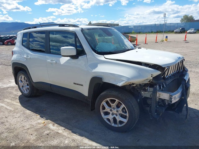 Aukcja sprzedaży 2017 Jeep Renegade Latitude 4x4, vin: ZACCJBBB9HPG40024, numer aukcji: 45343726