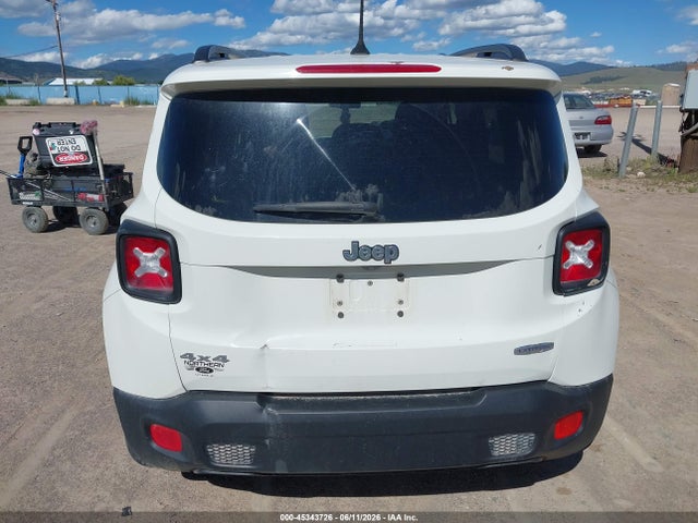 Aukcja sprzedaży 2017 Jeep Renegade Latitude 4x4, vin: ZACCJBBB9HPG40024, numer aukcji: 45343726