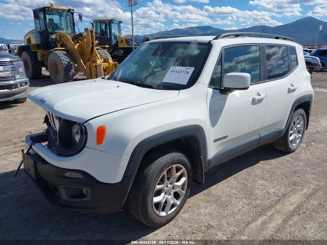 Aukcja sprzedaży 2017 Jeep Renegade Latitude 4x4, vin: ZACCJBBB9HPG40024, numer aukcji: 45343726