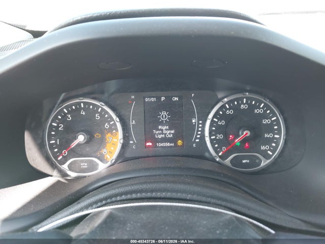 Aukcja sprzedaży 2017 Jeep Renegade Latitude 4x4, vin: ZACCJBBB9HPG40024, numer aukcji: 45343726