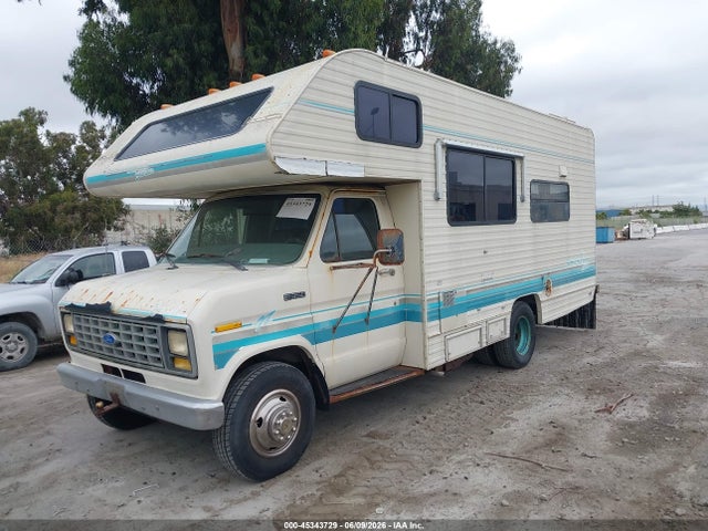 45343729 :رقم المزاد ، 1FDKE30G3MHB14599 vin ، 1991 Ford Econoline E350 Cutaway Van مزاد بيع