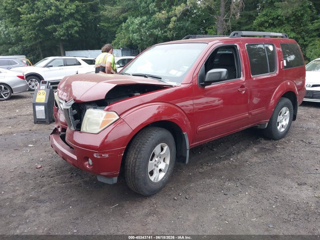 45343741 :رقم المزاد ، 5N1AR18W96C652644 vin ، 2006 Nissan Pathfinder S مزاد بيع