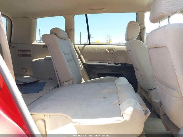 45343742 :رقم المزاد ، JTEHF21A610010579 vin ، 2001 Toyota Highlander V6 مزاد بيع