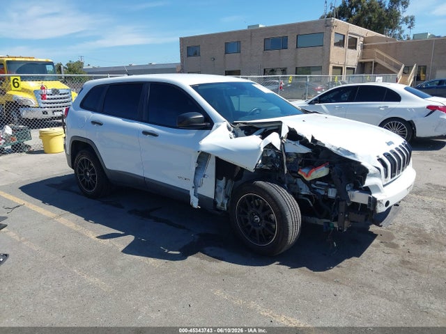 Aukcja sprzedaży 2014 Jeep Cherokee Sport, vin: 1C4PJLAB3EW163548, numer aukcji: 45343743