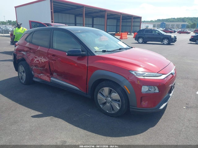 45343746 :رقم المزاد ، KM8K23AG0MU133559 vin ، 2021 Hyundai Kona Electric Sel مزاد بيع