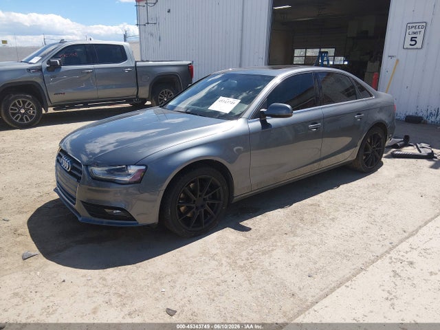 2013 Audi A4 2.0t Premium მანქანა იყიდება აუქციონზე, vin: WAUFFAFL0DN022098, აუქციონის ნომერი: 45343749