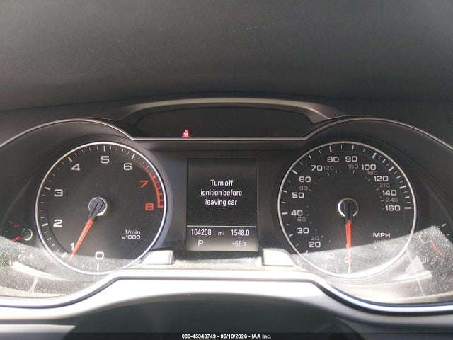 2013 Audi A4 2.0t Premium მანქანა იყიდება აუქციონზე, vin: WAUFFAFL0DN022098, აუქციონის ნომერი: 45343749